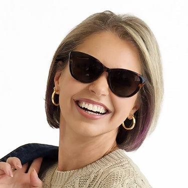 Kara - Tortoise Cat Eye Sunglasses - ShopSpoiled