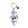 Gingham Cherry - Printed Keychain - ShopSpoiled