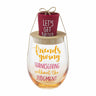 Let's Get Basted Wine Glass Set - ShopSpoiled