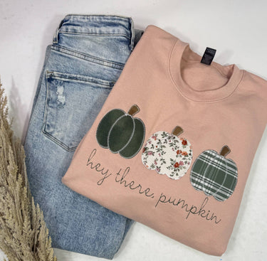 Hey There Pumpkin Trio Sweatshirt - ShopSpoiled