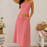 Gingham Midi Skirt - ShopSpoiled