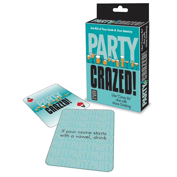 Party Crazed Drinking Cards - ShopSpoiled