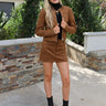 Soho Suede Skort - ShopSpoiled
