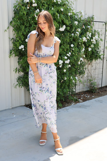 Lovely in Lilac Dress - ShopSpoiled
