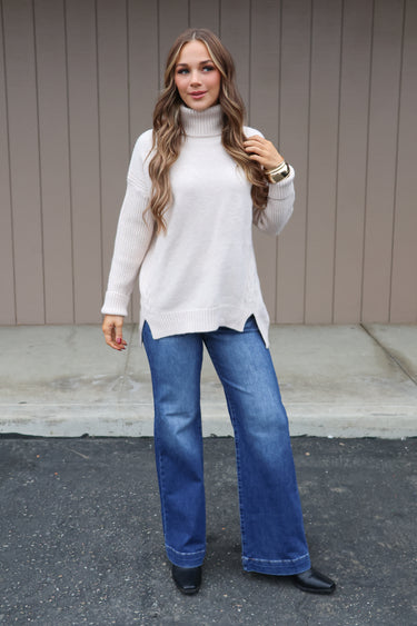 Latte Please Sweater - ShopSpoiled