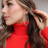 Large Studded Hoop Earring - ShopSpoiled