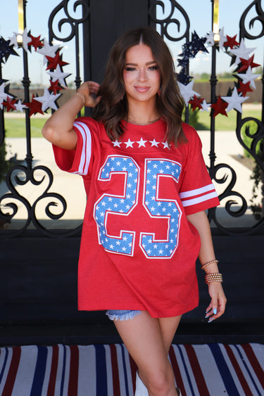 USA 25 Graphic Tee - ShopSpoiled