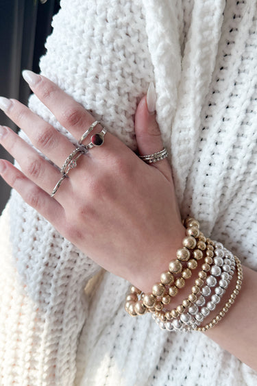 Radiant Mixed Metal Beaded Set - ShopSpoiled