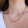 Silver And Gold Chain Necklace - ShopSpoiled