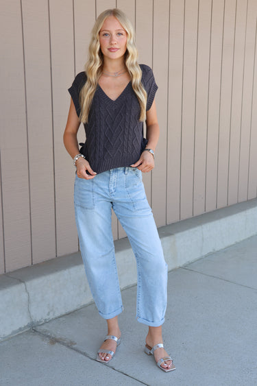 Fireside Flirt Sweater Vest - ShopSpoiled