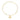 Goldie Cross Toggle Necklace - ShopSpoiled
