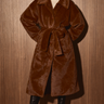 Rich In Life Plush Faux Fur Long Coat - ShopSpoiled