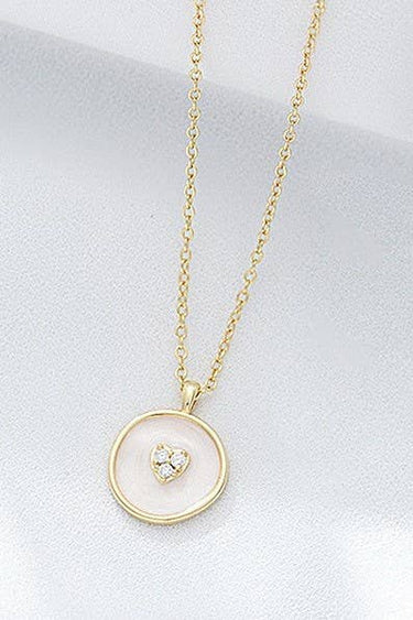 Everyday Circle Pendant Necklace - ShopSpoiled