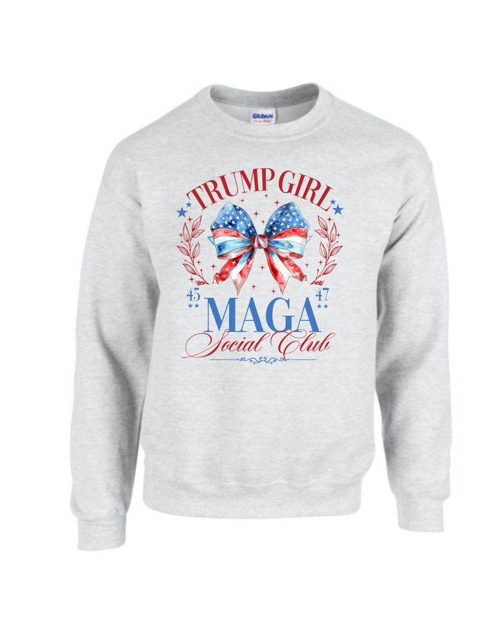 **PRE ORDER** Trump Girl Sweatshirt - ShopSpoiled