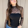 Star Gaze Mesh Top - ShopSpoiled