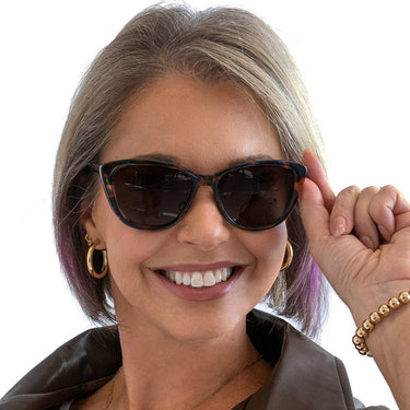 Kara - Tortoise Cat Eye Sunglasses - ShopSpoiled