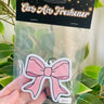 Pink Bow Air Freshener - ShopSpoiled