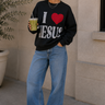 I Love Jesus Sweatshirt - ShopSpoiled