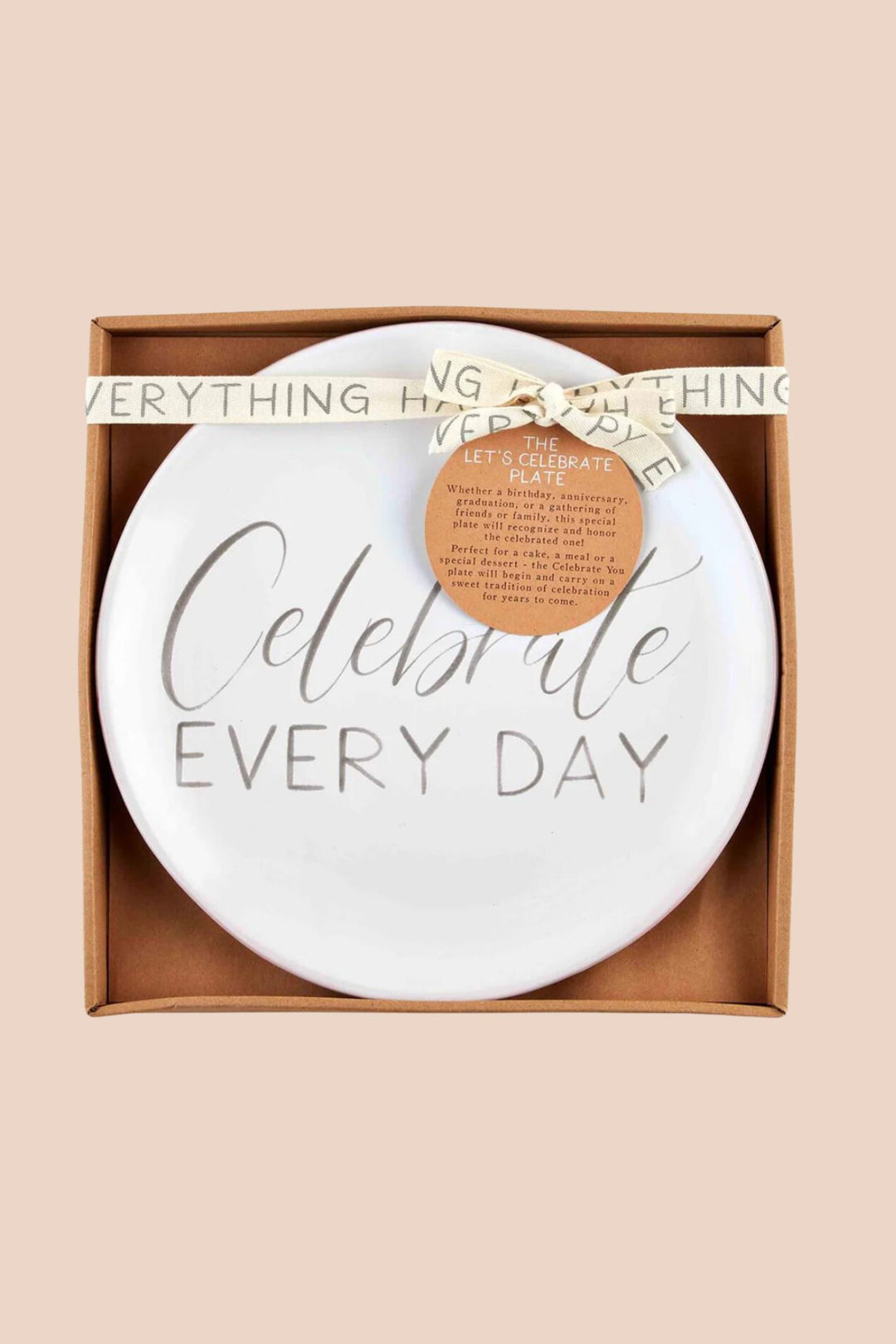 Celebrate Everyday Plate - ShopSpoiled