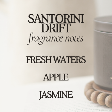 Santorini Drift 12 oz Soy Candle - ShopSpoiled