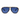 Ivy Luxe - Blue Tangle-Free Round Aviator Sunglasses - ShopSpoiled