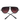 Ivy Luxe - Ruby Tangle-Free Round Aviator Sunglasses - ShopSpoiled
