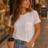 Short Sleeve Round Neck Tee - ShopSpoiled