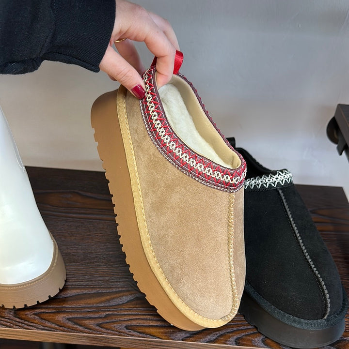 Tessa Slip Ons in Tan - Shop Spoiled Boutique 