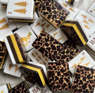 Leopard American Mahjong Tile Set - ShopSpoiled