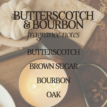 Butterscotch & Bourbon Soy Candle - ShopSpoiled