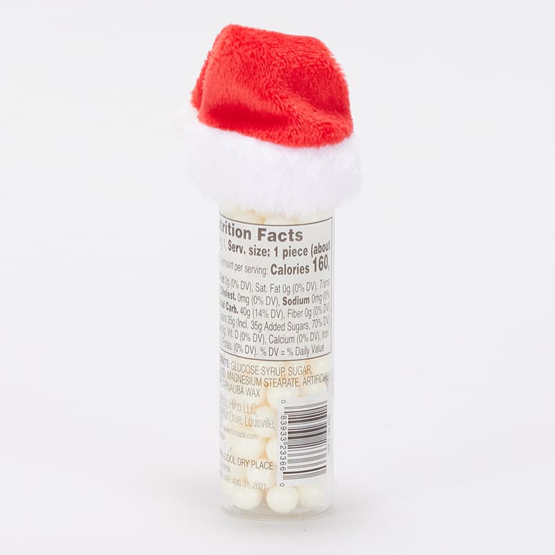 Snowman Poop Candy with Santa Cap 1.5oz - ShopSpoiled