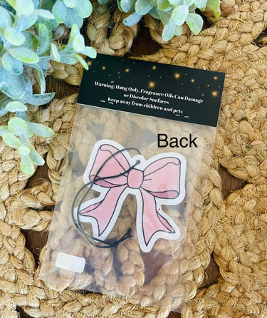 Pink Bow Air Freshener - ShopSpoiled