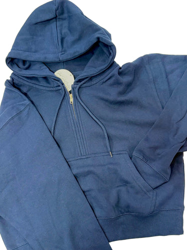 Cozy Does it Half Zip Hoodie - ShopSpoiled