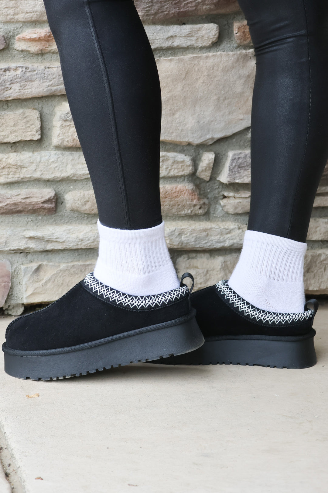 Tessa Slip Ons in Black - Shop Spoiled Boutique 