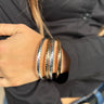 Silver & Gold Bangle Set - ShopSpoiled