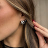 Triple take silver hoop earrings - ShopSpoiled