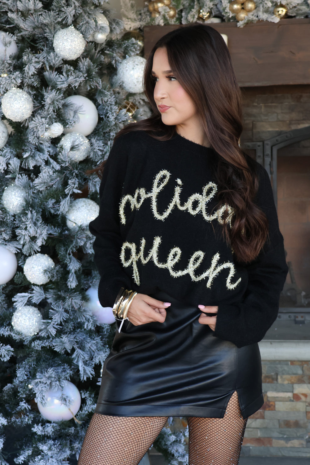 Holiday Queen Sweater - ShopSpoiled
