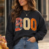 Boo Floral Sweatshirt - ShopSpoiled