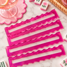 4Pc. Mahjong Pink Acrylic Line Reader Set - ShopSpoiled
