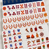Wild West Sheriff Mahjong Tile Set in Navy - ShopSpoiled
