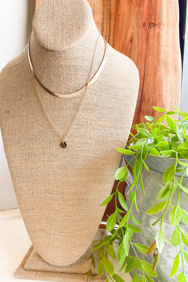 Simple Drop Necklace - ShopSpoiled