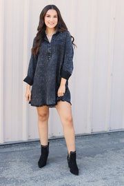 Unstoppable Long Sleeve Dress - Shop Spoiled Boutique 