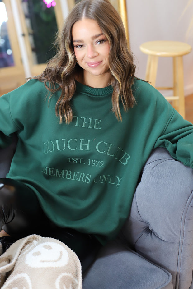 The Couch Club Sweatshirt - Shop Spoiled Boutique 