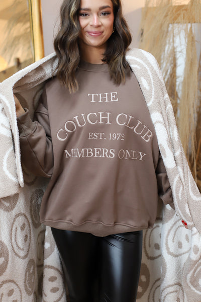 The Couch Club Sweatshirt - Shop Spoiled Boutique 