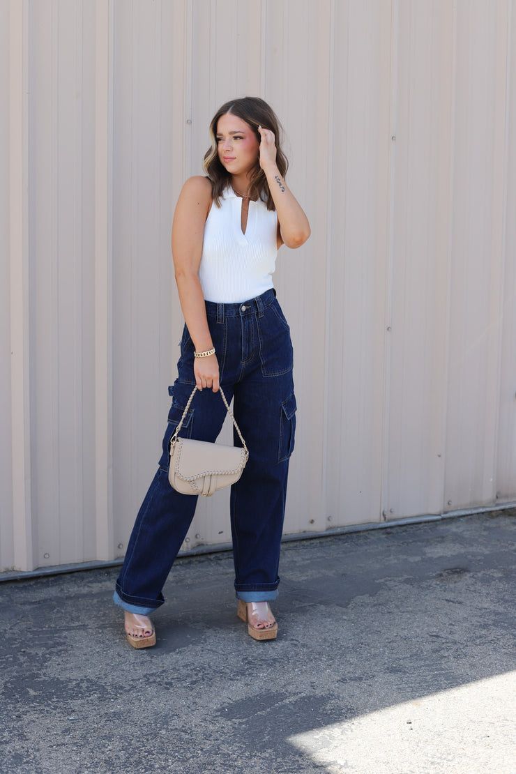 Kylie Cargo Jeans - ShopSpoiled