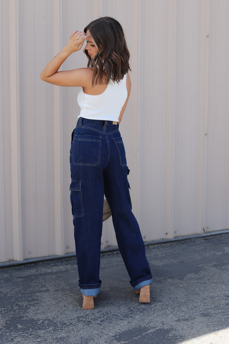 Kylie Cargo Jeans - ShopSpoiled