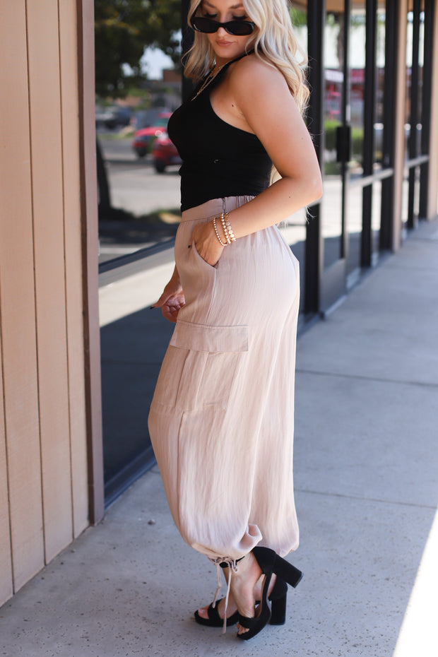 Ticket To Love Cargo Pants - ShopSpoiled