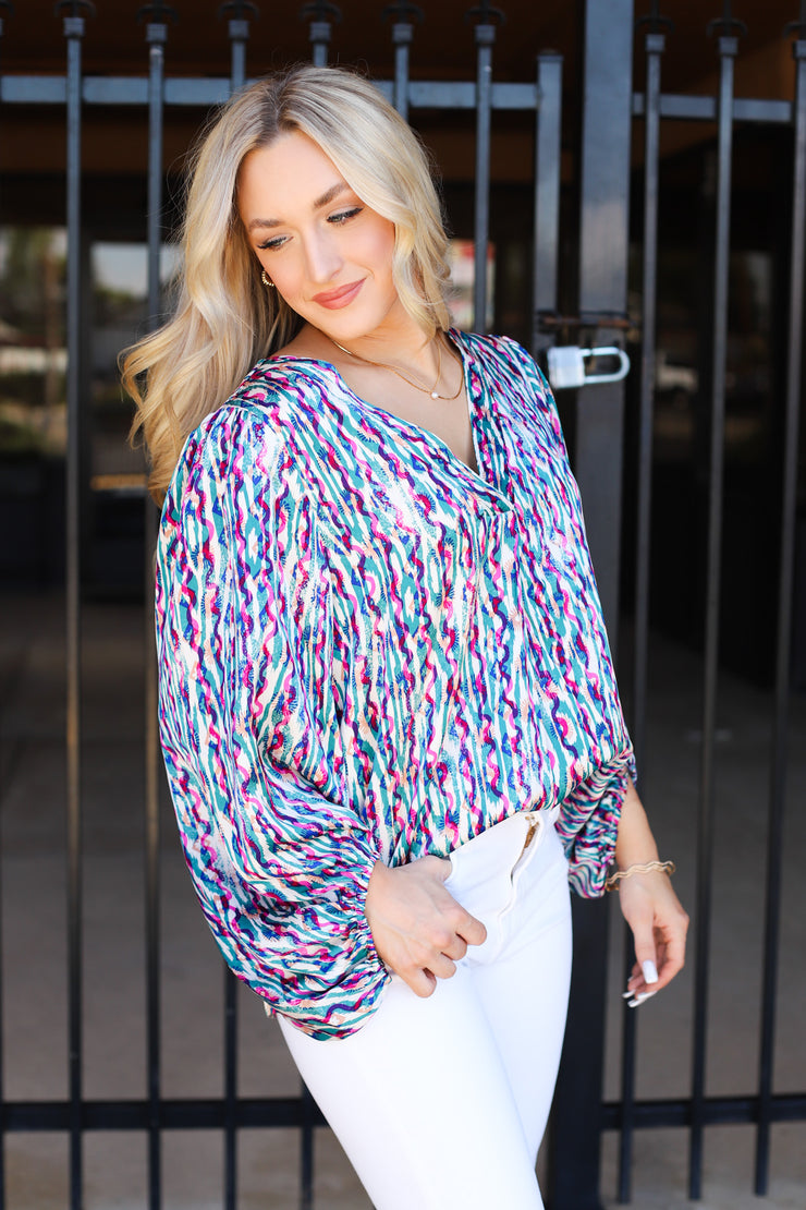 Printed Perfection Top - ShopSpoiled