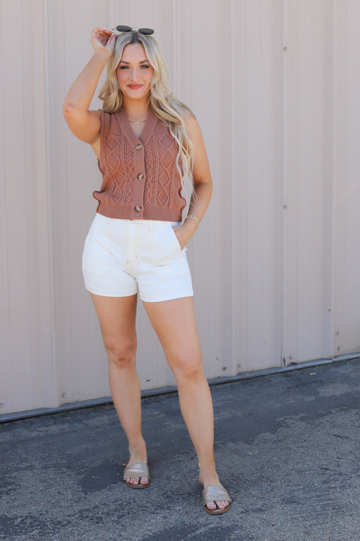 Carefree Knitted Vest - ShopSpoiled