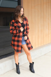 Sweet Truth Plaid Duster - ShopSpoiled